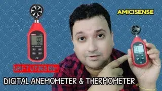 UNBOXING | BATTERY OPERATED DIGITAL WIND SPEED ANEMOMETER & THERMOMETER
