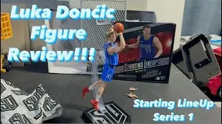 Luka Donćic Starting LineUp Hasbro Series 1 Figure Review!!! NBA Dallas Mavericks