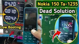 Nokia 150 Ta-1235 Dead Solution | Nokia Ta 1235 Not Power On | Nokia 150 Dead Short Solution