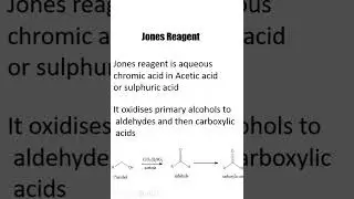 Jones reagent | oxidation of alcohols to carbonyl compounds