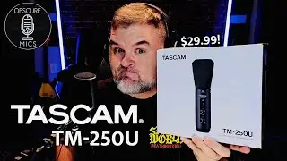 It Has To Be Worth $30...Right??  The Tascam TM-250U Supercardioid USB Condenser Microphone Review