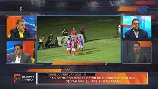 #Fan&aacute;ticosPlus | FAS se qued&oacute; con el &ldquo;derbi santaneco&rdquo; en el inicio del torneo Apertura 2025. ⚽️🔥🇸🇻