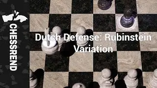 Dutch Defense: Rubinstein Variation #Shorts