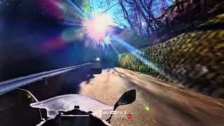 ヤビツ峠越えツーリング | Kawasaki Ninja 400 自然音ASMR Yabitsu Pass Japan | Ninja 400 Motorcycle Ride - No Music
