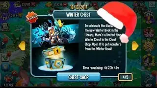 Monster Legends - NEW EPIC WINTER & LEGENDARY WINTER CHEST UNVEIL !!! WHATS INSIDE ??? 910 GEMS