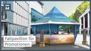 Faltpavillon f&uuml;r Promotionen | Mastertent&reg;