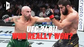 ISLAM MAKHACHEV VS ALEXANDER VOLKANOVSKI - WHO REALLY WON? | UFC 284 | IKE MMA