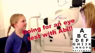 Going for an eye test/A trip to the Opticians