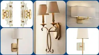 Antique style wall lamp design for bedroom decor/Beautiful crystal wall lamp design for livingroom