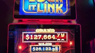 $50 BET HUGE WIN LOCK IT LINK EUREKA BLAST HOLD N SPIN - TAMPA HARD ROCK HIGH LIMIT $1 Denom