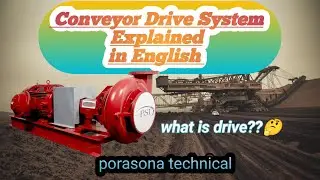 🚧 Belt Conveyor Drive System Explained | Full Working & Types in Simple Way #materialhandling 
