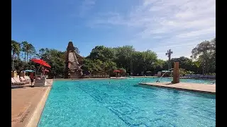 Disney's Coronado Springs Resort Dig Site&mdash;Lost City of Cibola pool Tour from the boys!
