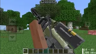 How to reload Minigun in TaCZ Bedrock Edition