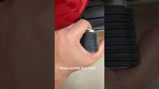 #piaggio #vespa #px200 #kickstarter #update