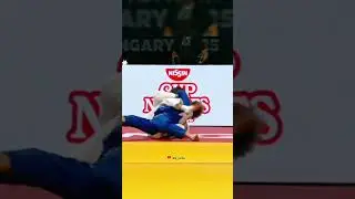 Judo throw Uchi-mata-sukashi / 内股透🔥 DZHEBOV vs ABE 🔥
