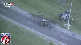 2 killed in fiery head-on Orange County crash on SR-417 ramp to SR-528