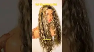 Wig made using 2 bundles of ShakenGo Breezy Wave hair! #shakengohair #wigmaker #nyc #headbandwig