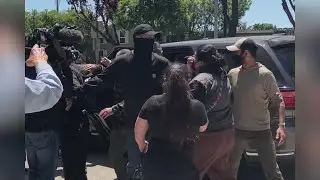 Arrests made by ICE outside of Concord immigration court