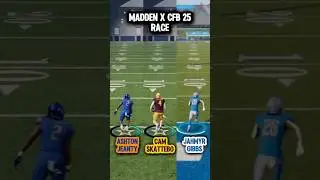 Ashton Jeanty Vs Cam Skattebo Vs Jahmyr Gibbs race #cfb25 #madden25