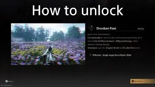 Where Winds Meet - How to unlock Drunken Poet