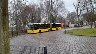 Mitfahrt im kompletten M43 von U Berliner Straße bis Tunnelstraße im MB GN 21 5231