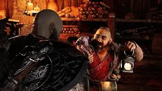 God of War Ragnarok - Durlin the Dwarven Rebel Remembers Faye with Kratos