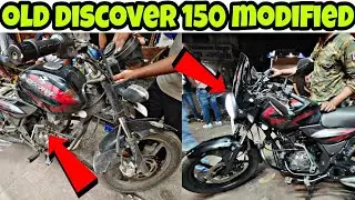 Old Bike Restoration & Modification start #OldBikeModified#BikeModification#LowBudgetModification
