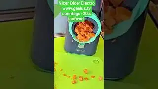 Nicer Dicer Electro www.genius.tv sonntags -20% sofiend #nicerdicerchef #nicerdicer