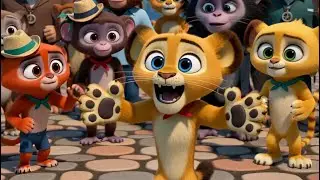 Little Lion Cub Story | Fun Baby Songs & Nursery Rhymes for Kids | Learn, Sing and Play
