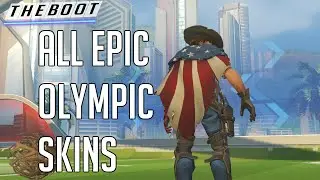 Overwatch - All Epic Olympic Summer Game Skins