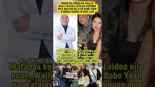 Wally bayola nagkatuluyan pala talaga sila ni yoshi ng EB babe #shorts