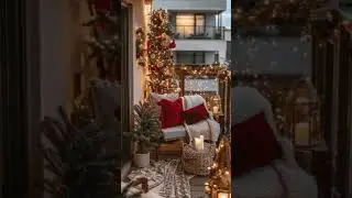 Decoideas para Decorar tu Balcon en Navidad. ✨