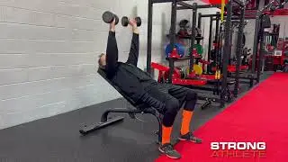 Iso Dynamic Incline Dumbbell Press