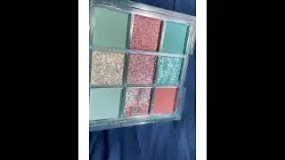W7 Eyeshadow Palette Aquamarine #makeup #nailart #gratis #watsons #asmr #blogger #keşfet #makyaj