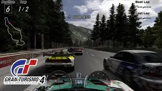 Gran Turismo 4 - EI Capitan 船長岩賽道 - Toyota WOODONE Tom's Supra (JGTC) '03