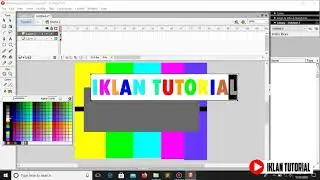 Cara Membuat Animasi nama Teks Bergerak Simple dan Mudah Untuk Pemula di macromedia flash 8