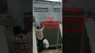 Material army building project (work at small warehouse material building size 4m&times;6m A2)