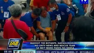 Mahigit 700 botante napaglingkuran ng UNTV News and Rescue sa iba't-ibang bahagi ng bansa
