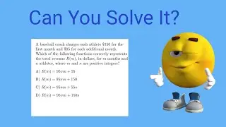 Revenue Function Puzzle