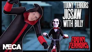 NECA Toony Terrors SAW Jigsaw and Billy the Puppet Set @TheReviewSpot