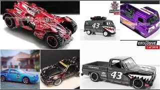Hot Wheels 2021 ID Series Batmobile, Mg Minis Exclusive Cars, Hot Wheels LA Convention Hardbody