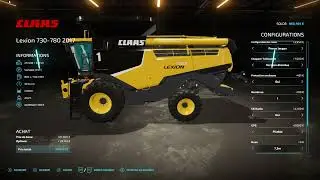 fs22 Nouveau MOD claas lexion 600-700 series