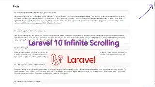 Laravel 10 Infinite Scrolling