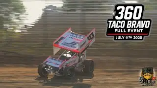 Full 360 Sprint Car Main Event &ndash; Ocean Speedway, Watsonville (July 11, 2025)