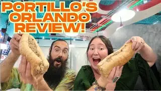 Полный обзор ресторана Portillo&rsquo;s Orlando 🍔 Итальянская говядина, картофель фри и знаменитый шоко...