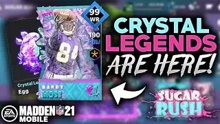 CRYSTAL LEGENDS ARE HERE! - Sugar Rush - Madden Mobile 21