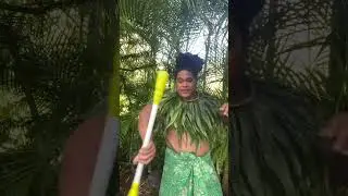 Обучающее видео по самоанскому огненному ножу (3 вращения одной рукой!)
