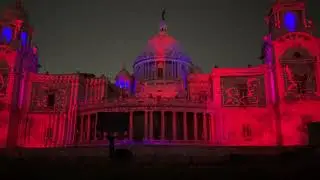 Night show Victoria memorial hall #kolkata #nightshow #nightview