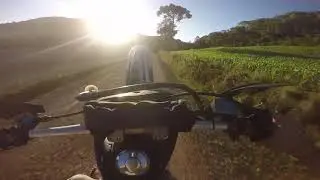 Testando GO PRO HERO 4 - TORNADO 293 TRILHA/MOTOVLOG