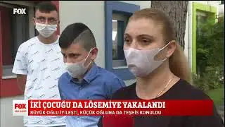 İki Çocuğu da Lösemiye Yakalandı